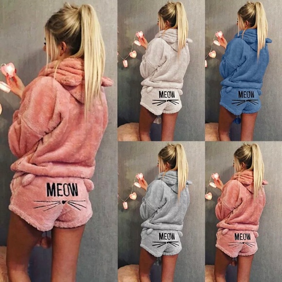 22 DECEMBER Other - 🆕Cute Pajamas Meow Sleepwear Set🆕